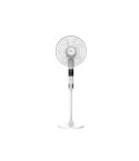 مروحه تورنيدو عمود 16بوصة ريموت أبيض EFS360/903GW