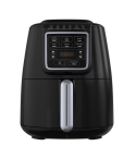 Tornado Air Fryer 1550 Watt 4 Liter Led Display Black X Silver Thf-1554d-xl-bs