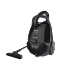 TORNADO Vacuum Cleaner 1800 Watt HEPA Filter Black x Grey TVC-1800MG