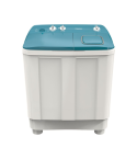 TORNADO Washing Machine Half Auto 12 Kg White x Turquoise TMH-HS12C(WA)

