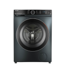 Toshiba Front Load Automatic Washing Machine, 9kg, Inverter Motor Morandi, Morandi Grey - Twbk100gf4egmk