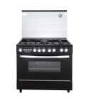 بوتجاز وايت بوينت 5شعله 60*90 اسود مروحة WPGC9060BA