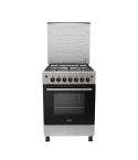 Zanussi 4-Burner Stainless Steel Plus Stainless Steel Safety Fan, Code 6573 ZCG622A6XB