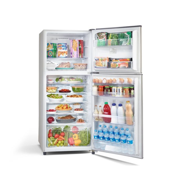 TOSHIBA Fridge No Frost 355 L Silve Circular handle GR-EF40P-J-S