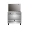 La germania freestanding cooker 90 x 60 cm 5 gas burners in stainless steel color 9c10gla1x4aww