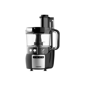 TORNADO Food Processor 450 Watt With 1.5 Liter Bowl In Black Color FP-450T