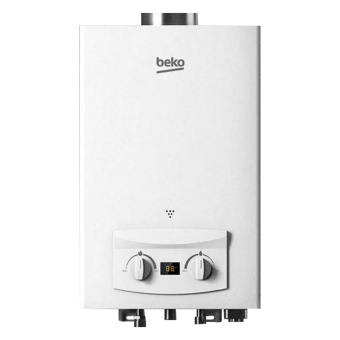 Beko Gas Water Heater 10 Litre With Digital White Bgwh 10lw