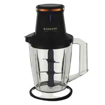 Black And White Vegetable And Meat Chopper, 800 Watt, 3 Liter, Black, Ch-x728