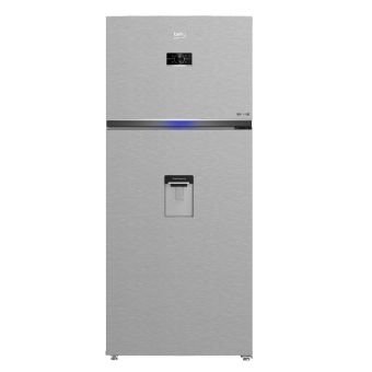 Beko refrigerator no frost digital dispenser 630 litres stainless steel rdne650e60xp