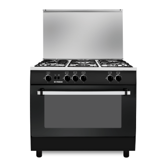 Fresh 5-Burner Cooker, 60*90cm, Jumbo Star, Black, Code 20798