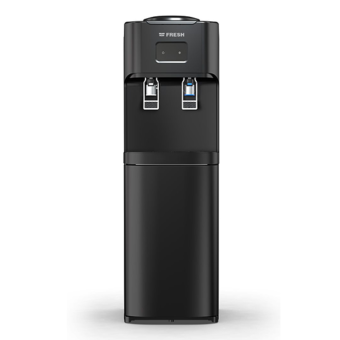 Fresh Cold Water Dispenser 2 Taps Black- FW-17VFB2