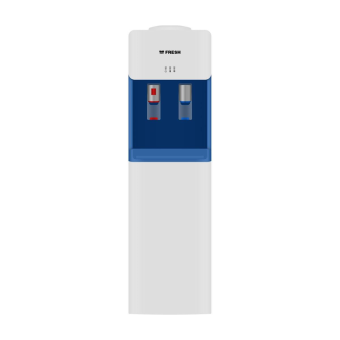 Fresh Water Dispenser 2 Taps (Normal Cold) Top Loading White*Petroleum Blue FW17VFWG2