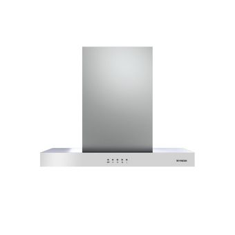شفاط فريش 90سم جزيره ستانلس مدخنه 3سرعات كود6045 FHC90S75ML