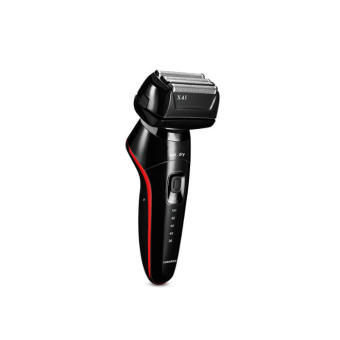 Tornado shaver with 4 flexible blades shaving system and waterproof in black color thp-42b