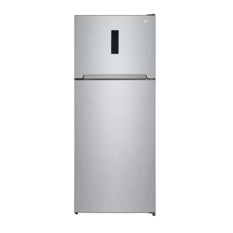LG Refrigerator, 14 feet, 401 liters, Silver, Digital, Turkish, GTF402SVAN