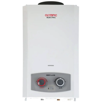 Olympic Electric 10 L Discharged White Gas Water Heater Oyg10113wl 