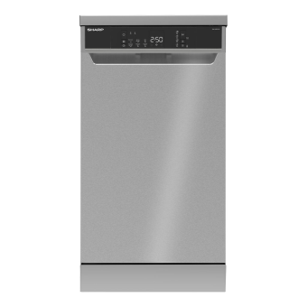 SHARP Dishwasher 10 Person 45 cm Digit 6 Programs Stainless QW-V610-SS