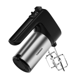 TORNADO Hand Mixer 300 Watt 6 Speeds Turbo Speed Black THM-300WL