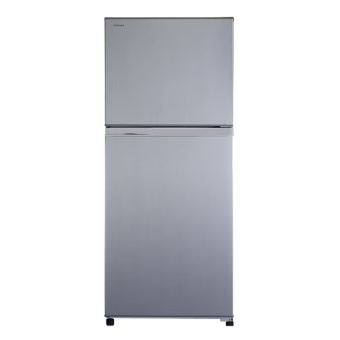 Toshiba refrigerator no frost 304 liter 2 doors champagne silver gr-ef33-t-s