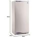 IDEAL SUPER JUMBO IH-W Refrigerator, 1 Door, 320 Liters, Defrost, Inner Handle, White