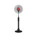 TORNADO Stand Fan 16 Inch With 4 Plastic Blades and 3 Speeds In Black Color EFS-111M