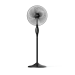 TORNADO Stand Fan 16 Inch With 4 Plastic Blades and 3 Speeds In White Color TSF-16WW