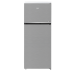 Beko 13-foot, 390-liter refrigerator, silver (RDNE420KD)