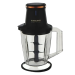 Black And White Vegetable And Meat Chopper, 800 Watt, 3 Liter, Black, Ch-x728