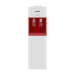 Fresh Water Dispenser: 2 Faucets, Cold and Warm, White * Burgundy FW17VFWR2