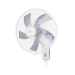 Star max wall fan 18 inch - 5 blades - white sm1610
