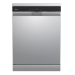 Midea Freestanding Dishwasher, 14 Persons, Stainless Steel- MDWEF1433DSS-WI-EG
