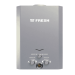 Fresh 10 Liter Natural Gas Water Heater, Silver Digital, with Charger, Code 21925