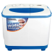 غساله هامبورج هاف 12ك حوضين ابيض HWT12000