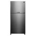 Sharp Digital No Frost Refrigerator,538 Liter, Dark Stainless - Sj-pv69g-dst