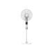 مروحه تورنيدو عمود 16بوصة ريموت أبيض EFS360/903GW