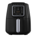 Tornado Air Fryer 1550 Watt 4 Liter Led Display Black X Silver Thf-1554d-xl-bs